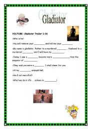 Movie trailer: GLADIATOR