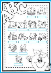 English Worksheet: My ABCs Vocabulary [PART 2/2: N - Z]