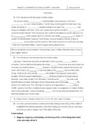 English Worksheet: writing a letter of complaint about a bad holiday