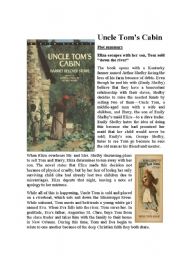 English Worksheet: Uncle Toms Cabin