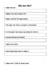 English worksheet: The magic key- Oxford reading