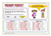 English Worksheet: Present perfect