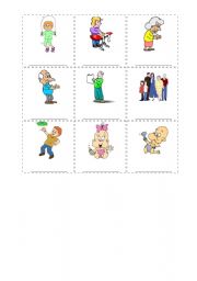 English worksheet: Actions for kids