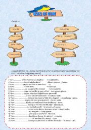 English Worksheet: How often  / how much  / how far / how long / how many