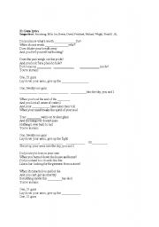 English Worksheet: 