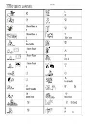 English worksheet: LEARN & SELF-STUDY VERBS