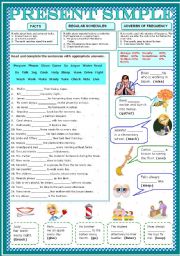 English Worksheet: PRESENT SIMPLE