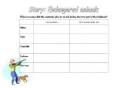 English worksheet: endangered animals