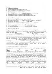 English Worksheet: Conditional Sentences. Mixed types