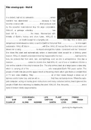English Worksheet: Gap filling exercise - 
