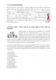 FAMILY WORKSHEET 2/5