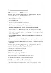 English Worksheet: Baroque Music Test (basic)