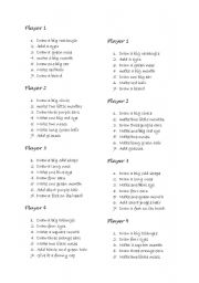 English Worksheet: drawing faces according to instructions