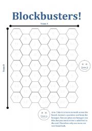 English Worksheet: Blockbusters