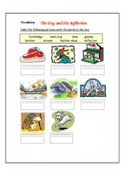 English worksheet: vocabulary