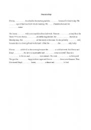 English Worksheet: Verbs Test Simple Past