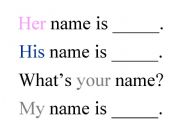 English worksheet: Introducing