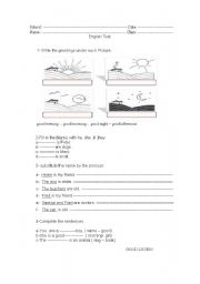 English Worksheet: greetings