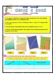 English Worksheet: How To Read a Graph