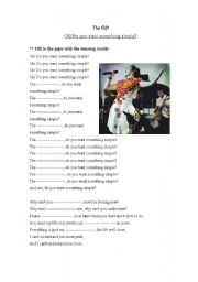 English worksheet: Listening 