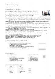 English Worksheet: test 