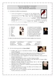 English Worksheet: The Devil wears Prada