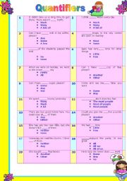 QUANTIFIERS