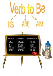 English Worksheet: Verb to be