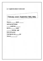 English worksheet: work sheet