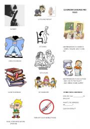 CLASSROOM LANGUAGE, RULES AND USEFUL SENTENCES