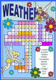 WEATHER PUZZLE - KEY