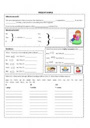 English Worksheet: Simple present: usage and formation