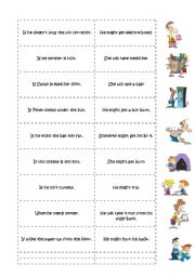 English Worksheet: Conditional Sentences Type 1 Oral excersice
