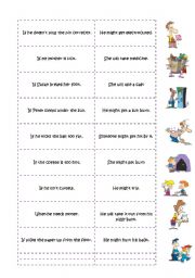 English Worksheet: Conditional Sentences Type 1 Oral excersice