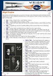 Wright Brothers ( 2 pages ) reading&quiz