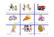 English Worksheet: Question tags - Tic tac toe game - Part 1