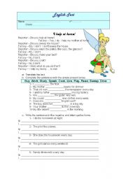 English Worksheet:  Present Simple and Adverbs of Frequency