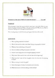 English Worksheet: 1st worksheet movie 