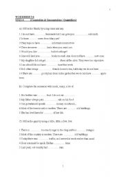 English Worksheet: IF CLAUSES TYPE 1, 2, 3