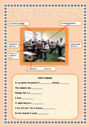 English Worksheet: Photo Description 3