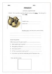 English worksheet: Working through observation