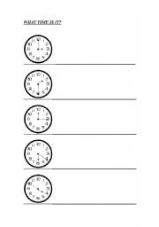what time is it?