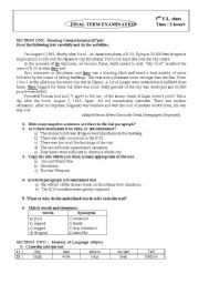 English Worksheet: Hroshima