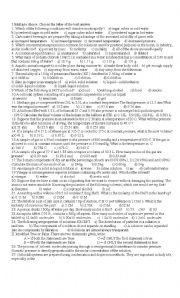 English worksheet: Periodic test computer ed