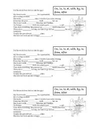 some prepositions