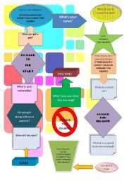 English worksheet: Revision game