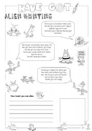 English Worksheet: HAVE GOT (3) - Fully editable