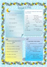 English Worksheet: Revision of Tenses