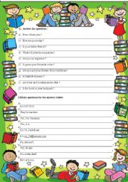 English Worksheet: Verb To Be - Review