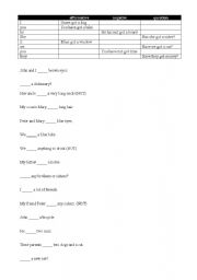 English worksheet: Have got